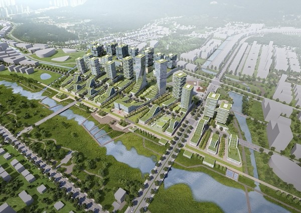창릉3기신도시 도시특화설계구역 조감도. 사진 = 창릉3기신도시 홈페이지.