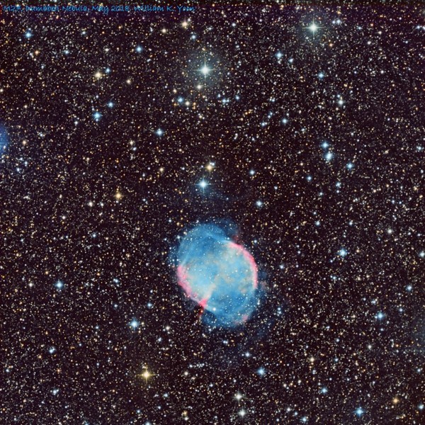  (M27, Dumbbell Nebula, Sierra Remote Observatory 2018, 윤관우)