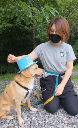 반려견은 그에게 작은 공동체의 시작이다