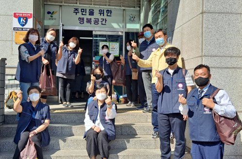 일산2동 지역사회보장협의체 위원들이 캠페인에 동참하며 자리에 함께 했다.