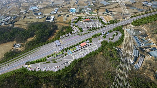 고양휴게소 조감도