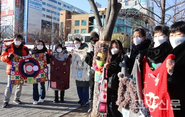 '트리니팅' 프로그램에 참여한 덕이동 하이파크시티 주민들 [사진=권용찬]