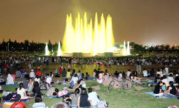 호수공원 노래하는 분수대 [사진 = 고양시]