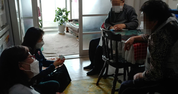 고양형 찾아가는 방문서비스인 ‘마음보듬사업’을 추진하고 있는 원신동.