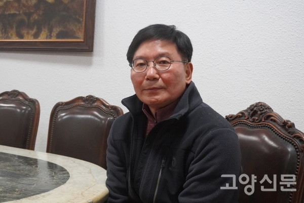 지난해 12월부터 임기를 시작한 김현모 문화재청장. 23년차 고양시민이기도 하다. 