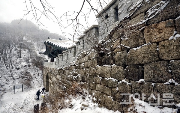 유네스코 세계유산을 추진하고 있는 북한산성 [사진=이재용]