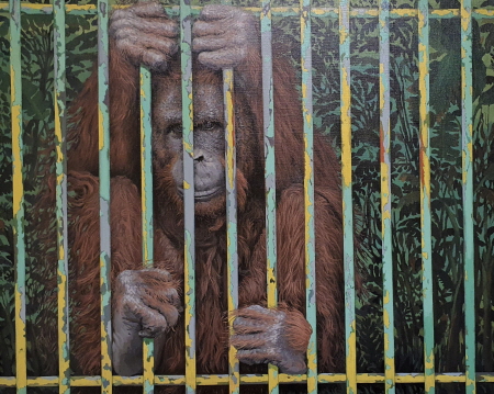 임희중 작 '숲속의 사람'