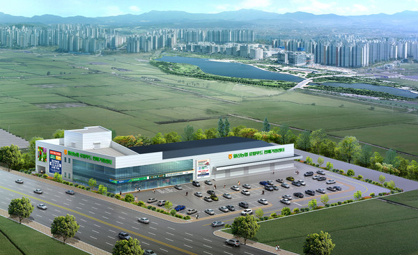 로컬푸드 판매거점센터 조감도