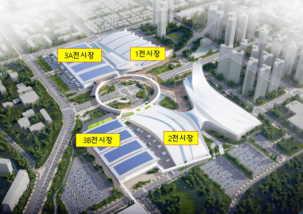킨텍스 제3전시장 조감도.