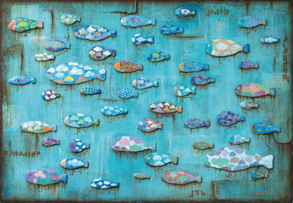 2017년 행주미술대전 최우수상 수상작 '오래된 꿈'.