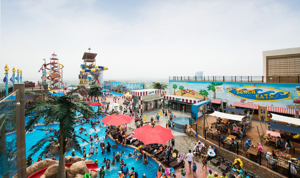 일산서구 대화동에 위치한 원마운트의 워터파크.