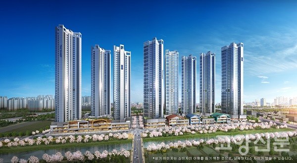 더샵 일산엘로이_투시도 주경((사진제공 - 와이에스디엔씨)