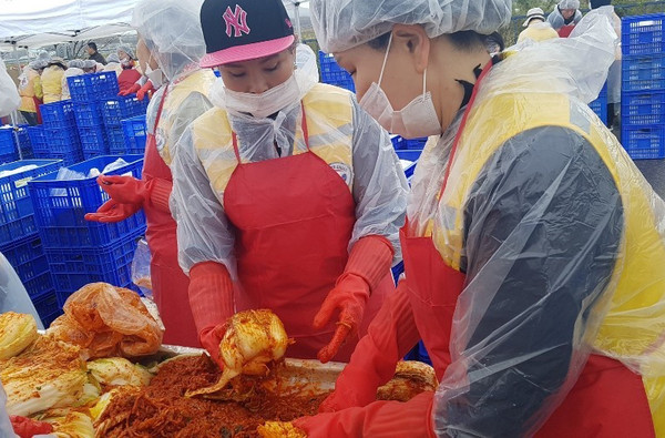 봉사는 그의 기본 자세다. 고양시 곳곳에서 봉사와 나눔을 위해 노력하고 참여하고 있다.