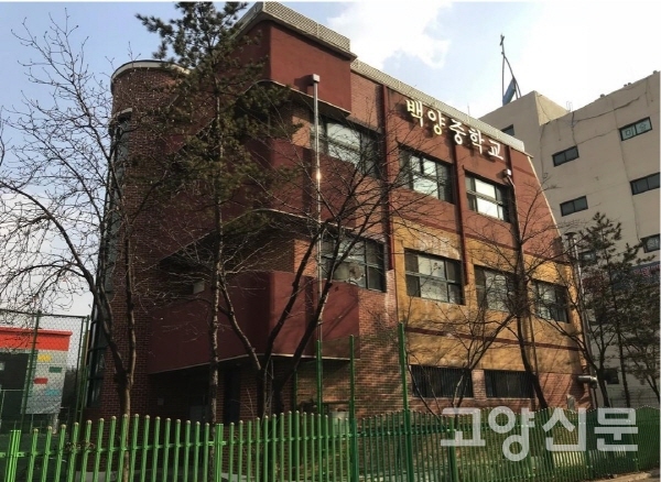 주민들을 위한 커뮤니티복합공간으로 재탄생하게 될 옛 백양중학교 축구부 합숙소