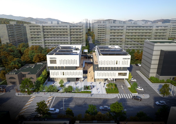 오는 11월  착공되는 '고양 내일꿈제작소' 조감도. 지하 1층~지상 4층 규모다.