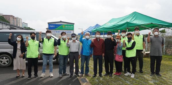  일산농협은 조합원이 이용하는 차량에 대한 점검으로 영농편의성 제고와 사고예방에 노력하고 있다.