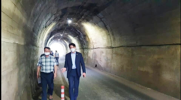 고양 덕은동 쌍굴 현장 답사. 