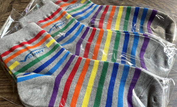 백석12블럭 상인회가 이벤트로 전달할 바이네르 양말