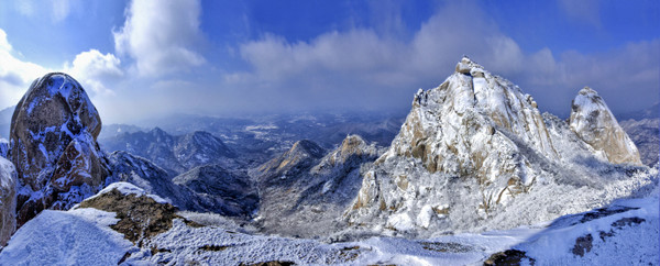 이재용 작 '북한산'. 