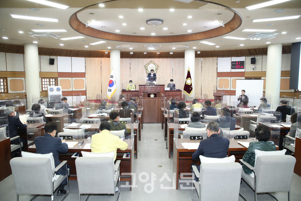 ▲ 15일 고양시의회 본회의에서 ‘어르신 안심주치의 조례안’이 통과됐다. 