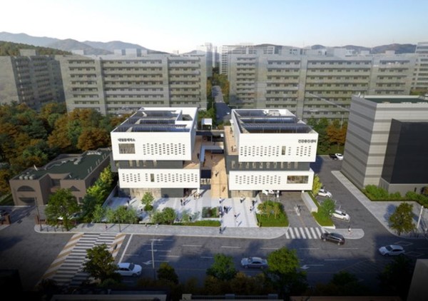 내년 1월 착공, 2024년 준공예정인 덕양건강생활지원센터와 내일꿈제작소 조감도