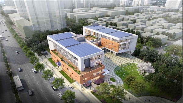 지난 7월 착공에 들어가 2023년 4월 개관 예정인 일산동구보건소 신축건물 조감도