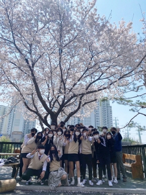 2021년 3월 교정에서.