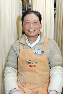 김준수 부여국수 대표.