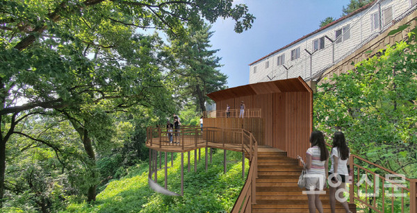 고봉산 전망대·보행데크 설치 예상도 [제공=고양시]