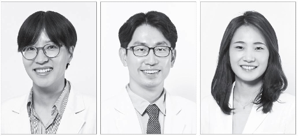 국민건강보험 일산병원 종양혈액내과 장명희 교수, 진단검사의학과 유종하 교수, 병리과 김은경 교수 