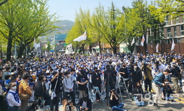 [사진제공=전국장애인부모연대 고양지회]