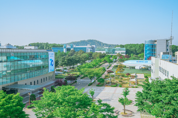 한국항공대학교 전경.