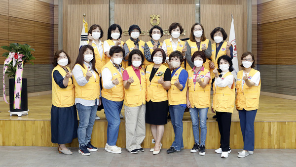 고양가좌봉사회 회원들