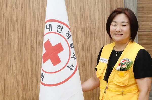 초대 안순희 고양가좌봉사회장. 지역에서 주민자치위원으로 다양한 봉사활동을 했다.