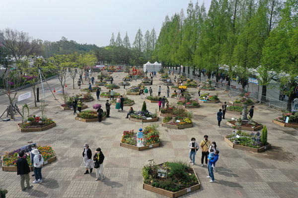 2022년 상반기에 진행된 시민참여정원