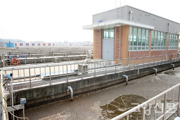 고양시에 설치된 서울시 소유 대표 기피시설인 난지물재생센터. 