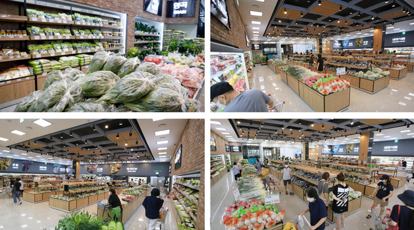 시원시원한 매장 내부와 푸짐한 상품들은 다양한 먹거리를 찾는 소비자들에게 큰 인기를 끌었다.