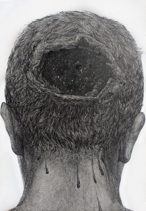 수상한 움직임_종이 위에 잉크_2022 (1)