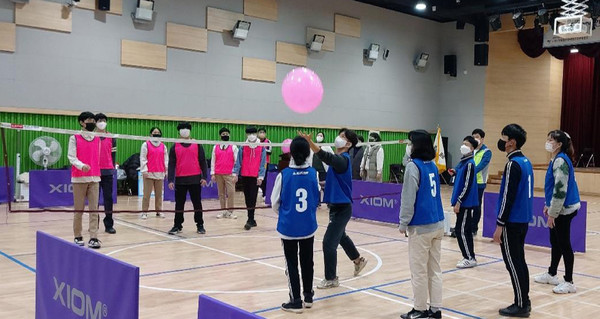 고양시덕양행신장애인주간보호센터가 ‘제3회 풋센발리볼대회’를 열었다.