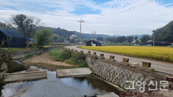 청정지역 선유동 마을을 흐르는 선유천
