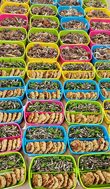  행신2동의 '사랑의 도시락'