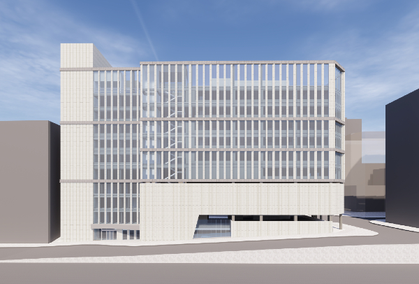 올해 연말 준공 예정인 더자인병원 신관 조감도.