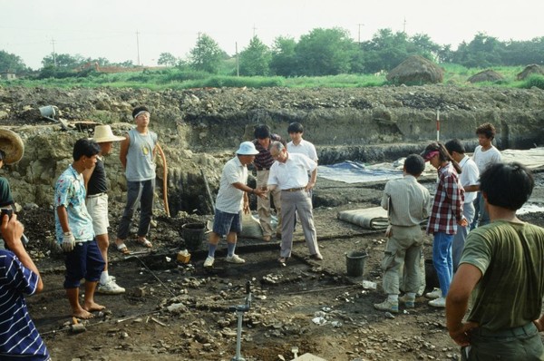 1. 일산신도시 문화재 발굴현장. 사진=고양가와지볍씨박물관 제공