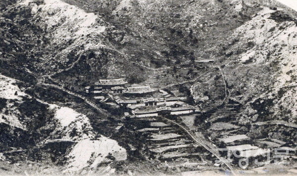 1900년경의 북한산성 행궁 모습 [사진제공=고양시]