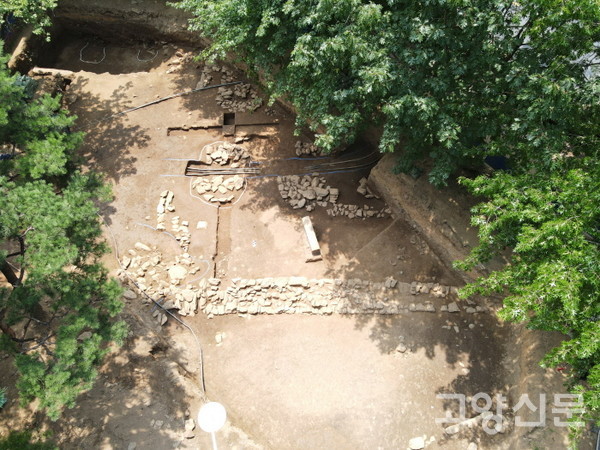 벽제관지 북서쪽 담장지 [사진제공=고양시]