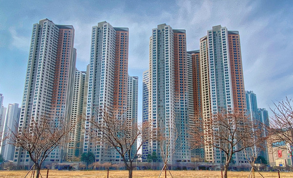 포레나 킨텍스로 브랜드가 변경된 구)꿈에그린 아파트.