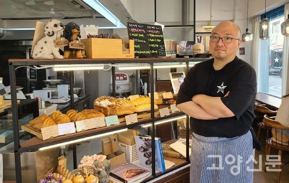 ‘아빠의 마음으로 빵을 만드는 제빵사’를 자처하는 김성현 파파블랑쉐 대표