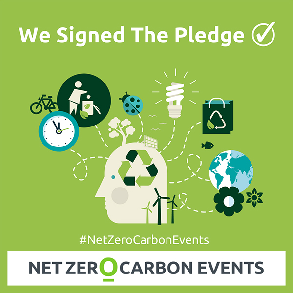'탄소 제로 이벤트 서약'가입 로고 [이미지 = 킨텍스]