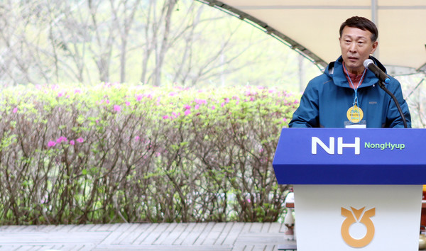 이창림 조합장은 첫 시산제에서 조합원들의 헌신적인 농협 사랑으로 지금의 원당농협이 있다고 말했다.