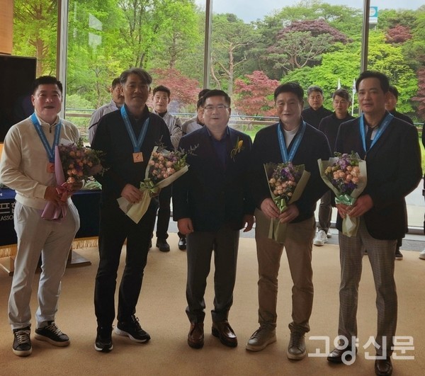 지난 달 열린 경기체육대전 골프부 경기에서 고양시가 종합 3위, 단체 3위, 개인 3위를 수상했다.